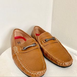 Steve Harvey Celebrity Edition Boys Size 7 GT-005 Brown Slip On Loafers Shoes